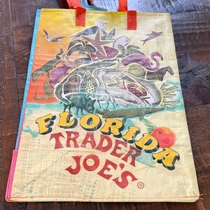Trader Joe's Multicolor Reusable Shopping Bag